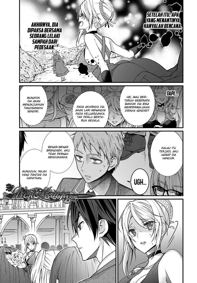 Otome Game Sekai wa Mob ni Kibishii Sekai Desu Chapter 07.2 Gambar 19